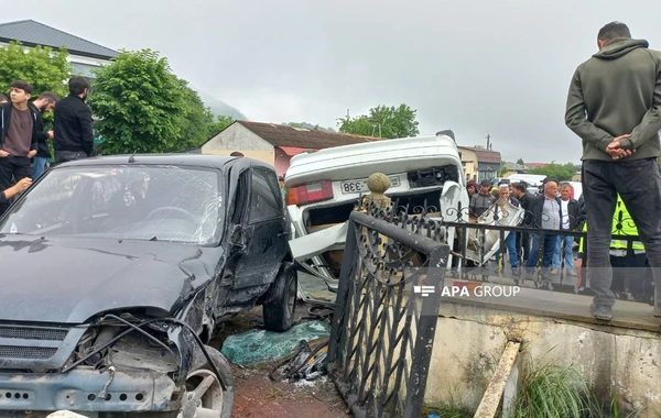 Zaqatalada yol qəzası olub - Ölən və xəsarət alanlar var - FOTO