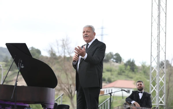 “Xarıbülbül” festivalı “Sələflər və xələflər”lə Laçında - FOTO
