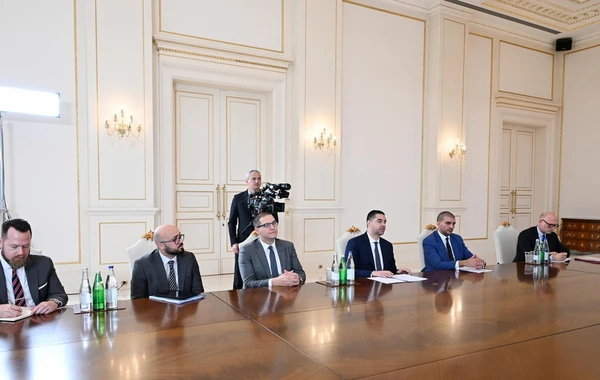 Prezident ATƏT-in fəaliyyətdə olan sədrini qəbul edib - YENİLƏNİB - FOTO
