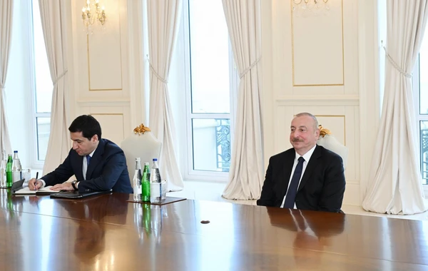 Prezident Çin Xalq Siyasi Məşvərət Şurasının Ümumçin Komitəsinin sədr müavinini qəbul edib - YENİLƏNİB - FOTO