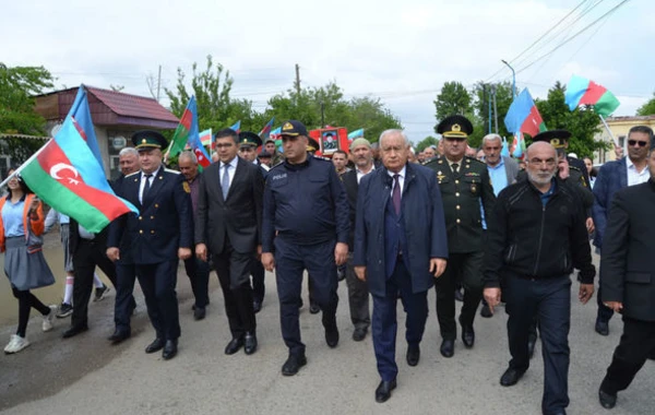 Останки шехида Сираджа Нариманова с почестями преданы земле - ФОТО