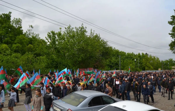 Останки шехида Сираджа Нариманова с почестями преданы земле - ФОТО