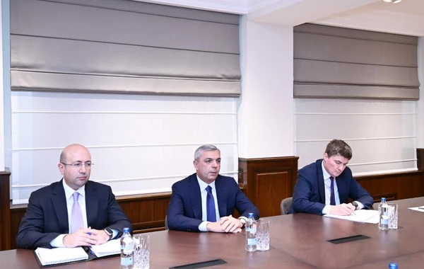 Samir Nuriyev Belarusun Baş nazirinin müavini ilə görüşüb - FOTO