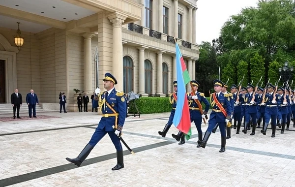 Состоялась церемония официальной встречи Президента Беларуси - ФОТО