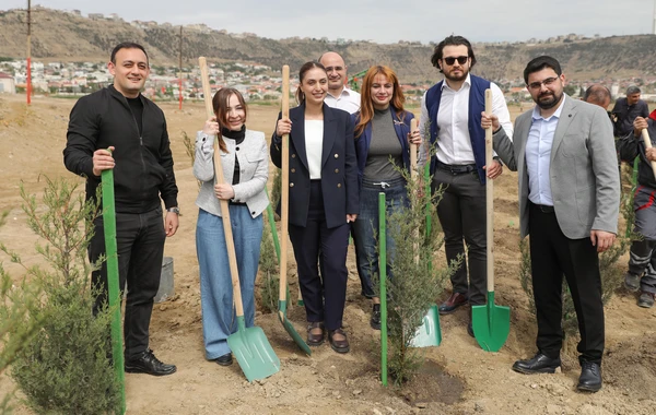 SOCAR-ın təşkilatçılığı ilə ağacəkmə aksiyası keçirilib - FOTO