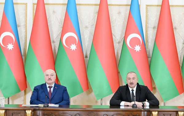 İlham Əliyev və Aleksandr Lukaşenko mətbuata bəyanatlarla çıxış ediblər - YENİLƏNİB + FOTO