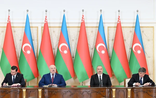 Azərbaycan-Belarus sənədləri imzalanıb - YENİLƏNİB + FOTO