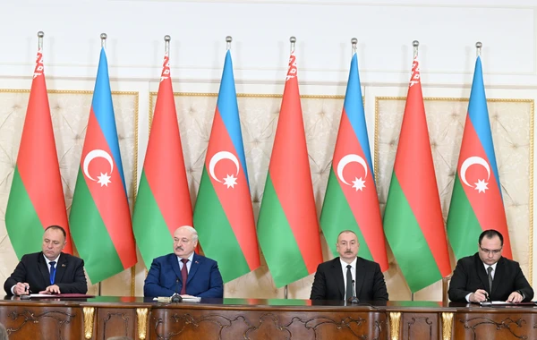 Azərbaycan-Belarus sənədləri imzalanıb - YENİLƏNİB + FOTO