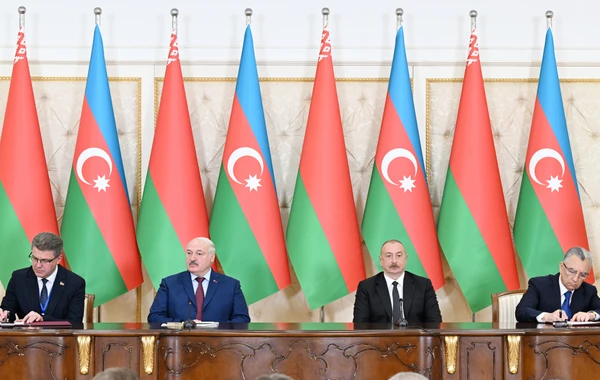 Azərbaycan-Belarus sənədləri imzalanıb - YENİLƏNİB + FOTO