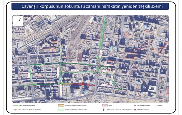 Cavanşir körpüsü SÖKÜLÜR - Bu tarixdən nəqliyyatın hərəkəti məhdudlaşdırılacaq - VİDEO