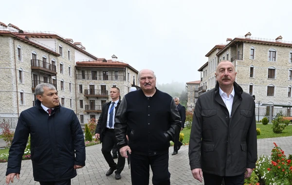 Президенты Ильхам Алиев и Александр Лукашенко посетили город Шуша - ФОТО