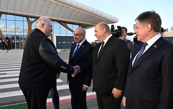 Aleksandr Lukaşenkonun Azərbaycana dövlət səfəri başa çatıb - FOTO