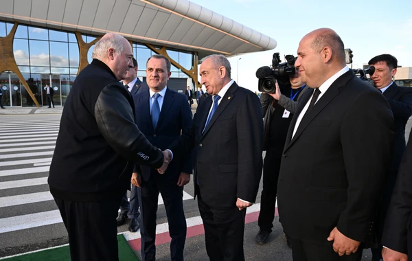 Aleksandr Lukaşenkonun Azərbaycana dövlət səfəri başa çatıb - FOTO
