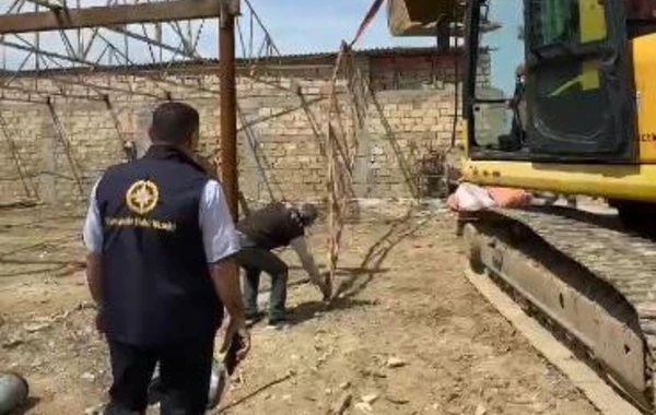 Abşeron və Qaradağda qanunsuz tikintilərin qarşısı alınıb - FOTO/VİDEO