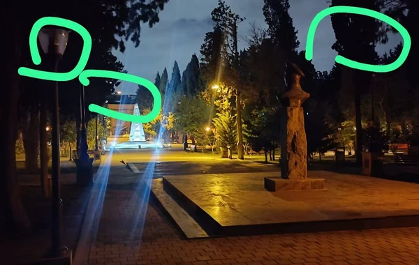Qaraçuxurda  "Neftçilər" parkı baxımsız vəziyyətdədir - FOTO/VİDEO
