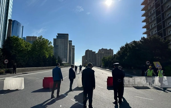 Cavanşir körpüsü sökülür, nəqliyyatın hərəkəti məhdudlaşdırılıb - FOTO
