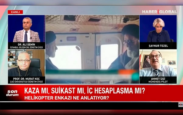 Rəisinin həlak olduğu helikopter qəzası necə baş verib? - Mühəndis Pilot Əhməd İzgi DANIŞDI - VİDEO