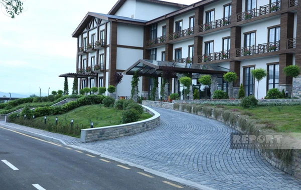 Bir qrup media nümayəndəsi Zəngilanda yeni açılan “Ağalı” hoteldə olublar - FOTO