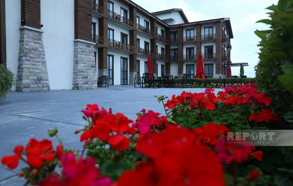 Bir qrup media nümayəndəsi Zəngilanda yeni açılan “Ağalı” hoteldə olublar - FOTO