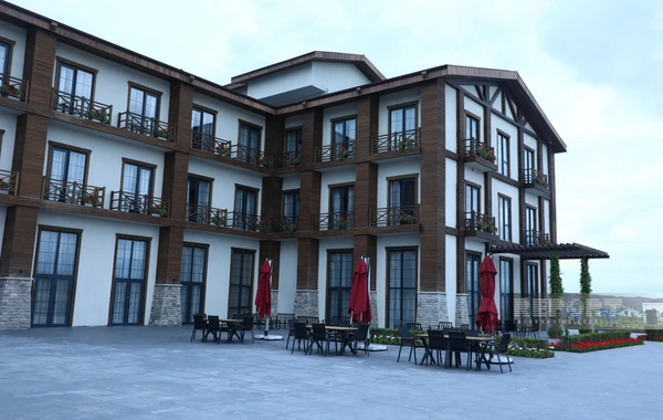 Bir qrup media nümayəndəsi Zəngilanda yeni açılan “Ağalı” hoteldə olublar - FOTO