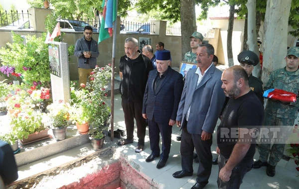 Bakıda Birinci Qarabağ müharibəsinin şəhidi Elşən Xasiyev dəfn edilib - YENİLƏNİB - FOTO