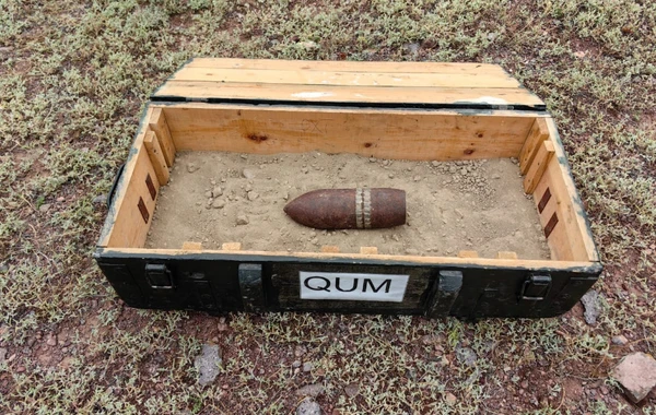 Naxçıvanda top mərmisi tapılıb - FOTO/VİDEO