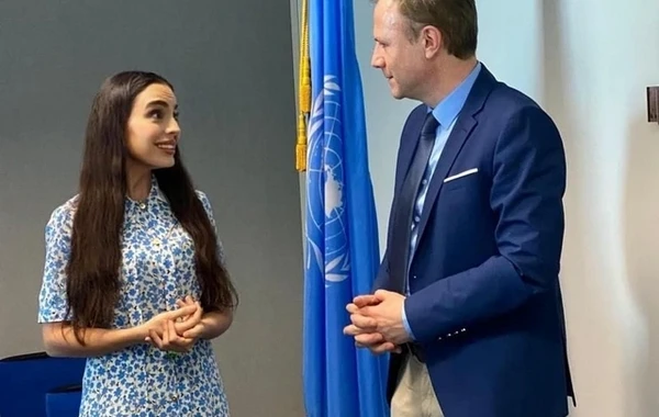 Leyla Əliyeva BMT-nin İsveçrədəki ofisində görüşlər keçirib - FOTO