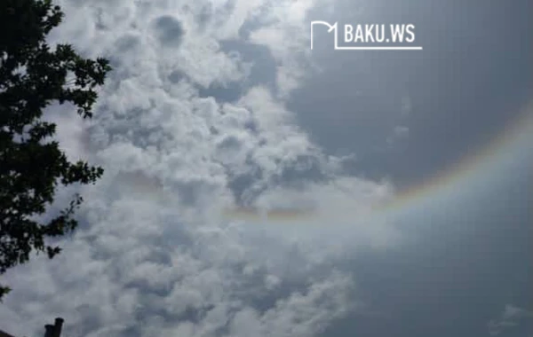 Azərbaycan səmasında doğan Günəş görənləri təəccübləndirdi - VİDEO