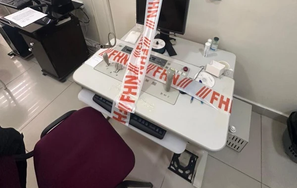 Daha bir klinikada rentgen-müayinə fəaliyyəti dayandırıldı - FOTOLAR