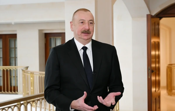 Президент Азербайджана дал интервью телеканалу Euronews - ВИДЕО