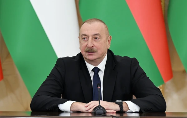 Президенты Азербайджана и Таджикистана выступили с заявлениями для прессы - ОБНОВЛЕНО - ФОТО