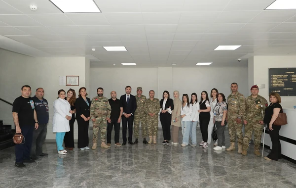 Xaçmaz Reabilitasiya Mərkəzinə mediatur təşkil edilib - FOTO