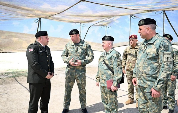 Hərbi Polis İdarəsinin şəxsi heyəti ilə döyüş hazırlığı məşqləri keçirilib - FOTO/VİDEO