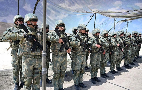 Hərbi Polis İdarəsinin şəxsi heyəti ilə döyüş hazırlığı məşqləri keçirilib - FOTO/VİDEO