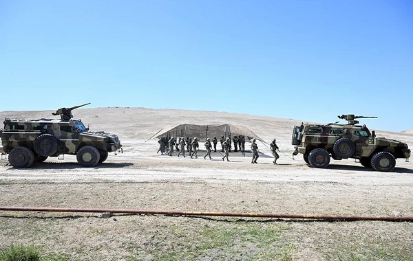 С личным составом Управления военной полиции проведены учения по боевой подготовке - ФОТО/ВИДЕО