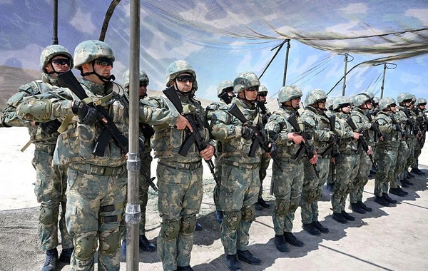С личным составом Управления военной полиции проведены учения по боевой подготовке - ФОТО/ВИДЕО
