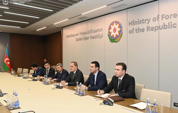 Ceyhun Bayramov Türkiyə parlamentinin komissiya sədri ilə görüşüb - FOTO