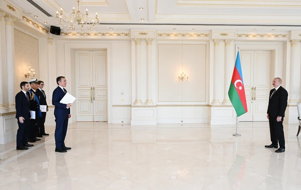 Azərbaycan Prezidenti İtaliya səfirinin etimadnaməsini qəbul edib - YENİLƏNİB - FOTO