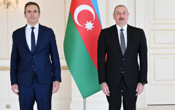 Azərbaycan Prezidenti İtaliya səfirinin etimadnaməsini qəbul edib - YENİLƏNİB - FOTO