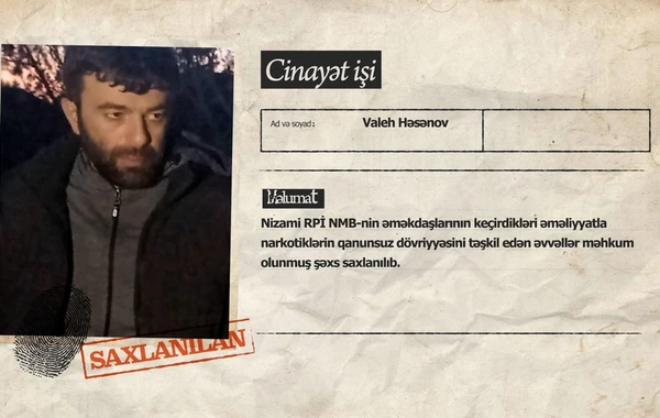 Bakıda şübhəli şəxslərdən 10 kiloqram narkotik götürülüb - FOTO/VİDEO
