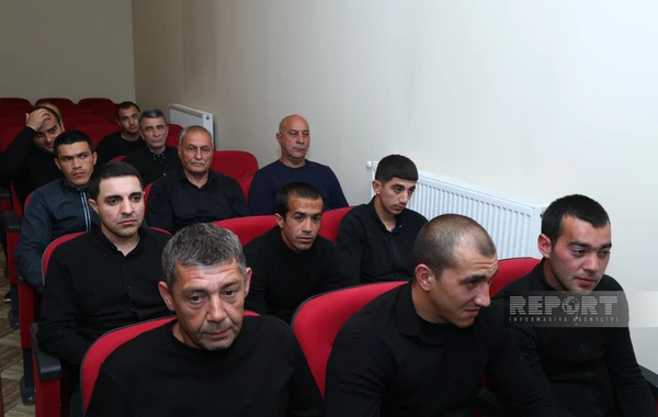 17 saylı cəzaçəkmə müəssisəsində icra olunub, yeddi məhkum azad edilib - YENİLƏNİB - FOTO