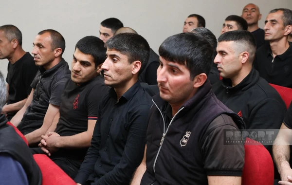 17 saylı cəzaçəkmə müəssisəsində icra olunub, yeddi məhkum azad edilib - YENİLƏNİB - FOTO