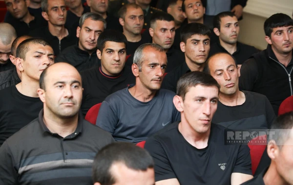 17 saylı cəzaçəkmə müəssisəsində icra olunub, yeddi məhkum azad edilib - YENİLƏNİB - FOTO