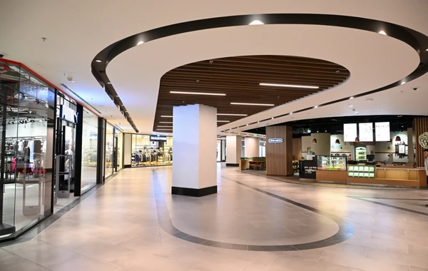 Ильхам Алиев и Мехрибан Алиева приняли участие в открытии торгового центра Crescent Mall в Баку - ОБНОВЛЕНО + ФОТО
