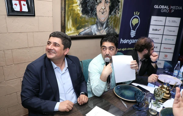 "Global Media Group"a daxil olan şirkətlər arasında "Həngamə" intellektual oyunu keçirilib - FOTO