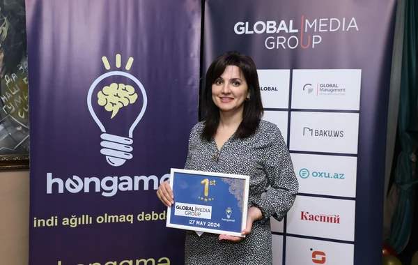 "Global Media Group"a daxil olan şirkətlər arasında "Həngamə" intellektual oyunu keçirilib - FOTO