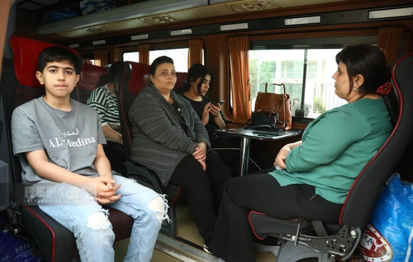 В город Ходжалы выехал очередной миграционный караван - ФОТО