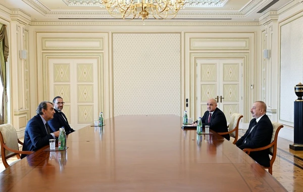 Президент Ильхам Алиев принял соучредителя компании CVC Capital Partners - ФОТО