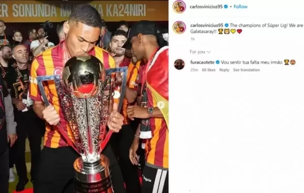 "Qalatasaray"da ilk ayrılıq - Komanda yoldaşı açıqladı - FOTO