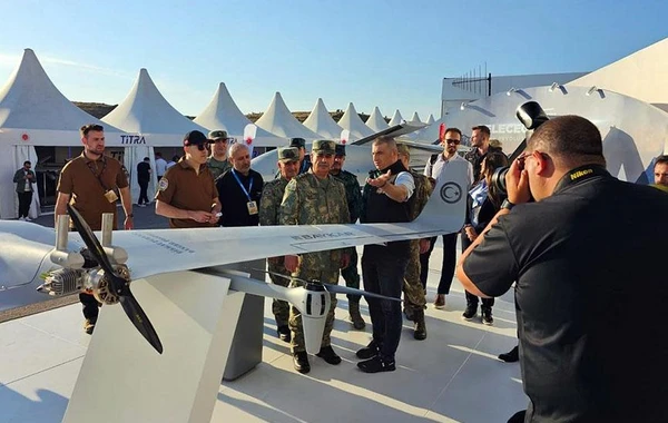 Müdafiə Nazirliyinin rəhbər heyəti Türkiyədə "Doğanbey" təlim sahəsində olublar - FOTO